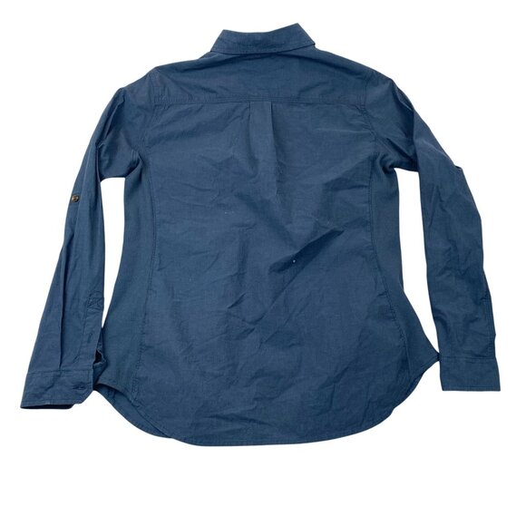 Carhartt Women's Shirt M (8/10) Long Sleeve Button-Up - Picture 2 of 9